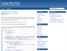 Tablet Screenshot of codingsharepoint.com